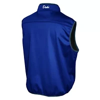 Duke Blue Devils NCAA Franchise Club Softshell Full-Zip Vest