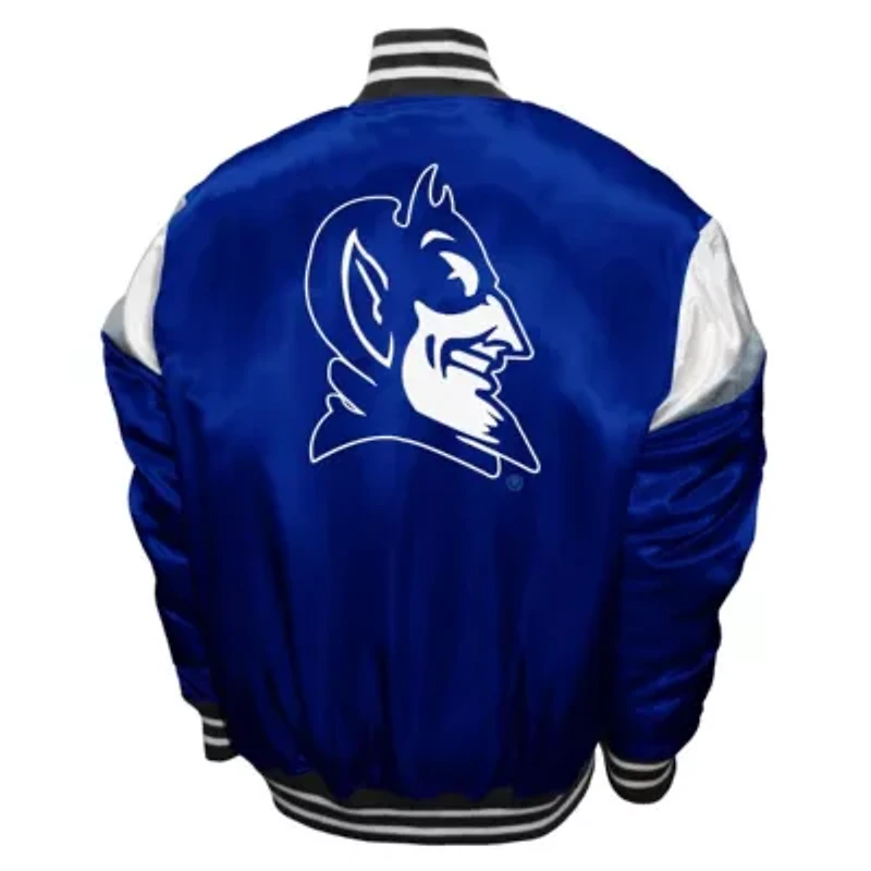 Duke Blue Devils NCAA Franchise Club Power Satin Full-Snap Jacket