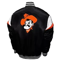 NCAA Franchise Club Oklahoma State Cowboys Power Satin Full-Snap Jacket