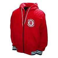 NCAA Franchise Club NC State Wolfpack Walk-On Full-Zip Hoodie Jacket