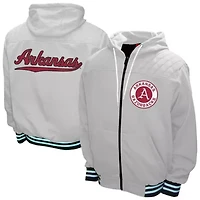 NCAA Franchise Club Arkansas Razorbacks Walk-On Full-Zip Hoodie Jacket