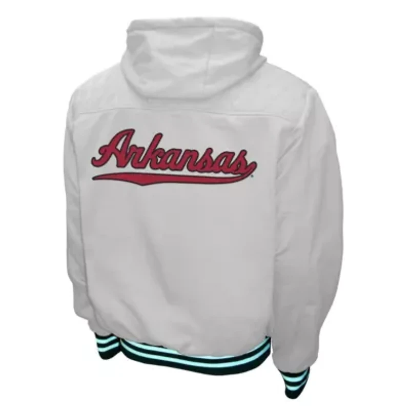 NCAA Franchise Club Arkansas Razorbacks Walk-On Full-Zip Hoodie Jacket