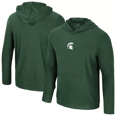 NCAA Michigan State Spartans Long Sleeve T-Shirt Hoodie