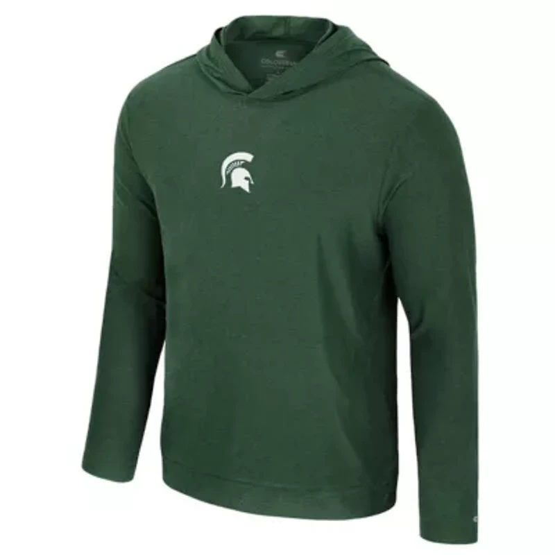 NCAA Michigan State Spartans Long Sleeve T-Shirt Hoodie