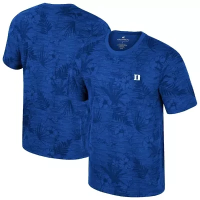Duke Blue Devils NCAA Floral Printed T-Shirt