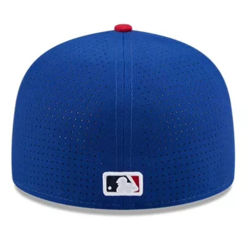 MLB Blue/Red Pittsburgh Pirates 2025 All-Star Game Workout Side Patch 59FIFTY Fitted Hat