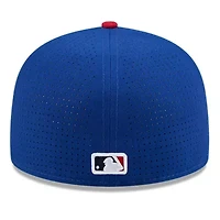 MLB Blue/Red Pittsburgh Pirates 2025 All-Star Game Workout Side Patch 59FIFTY Fitted Hat