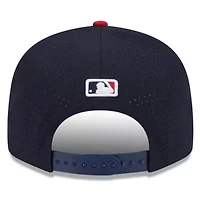 Oakland Athletics MLB Navy/Red Athletics 2025 MLB All-Star Game Workout Side Patch 9FIFTY Snapback Hat