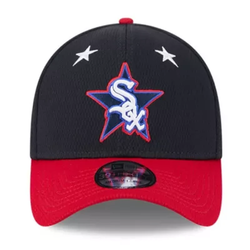 Chicago White Sox MLB Navy/Red 2025 All-Star Game Workout 39THIRTY Flex Hat