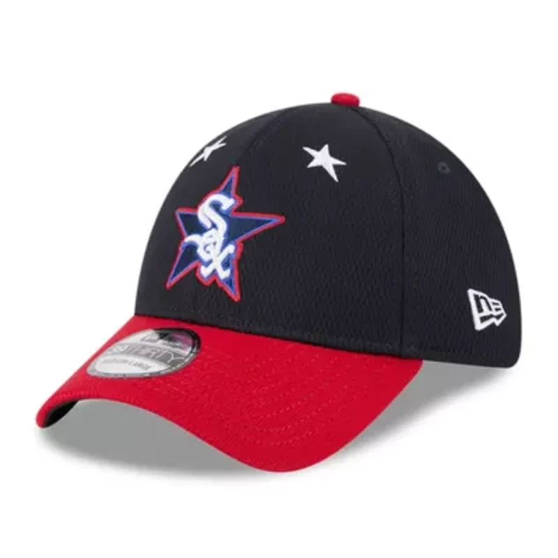 Chicago White Sox MLB Navy/Red 2025 All-Star Game Workout 39THIRTY Flex Hat