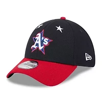 Oakland Athletics MLB Navy/Red 2025 All-Star Game Workout 39THIRTY Flex Hat
