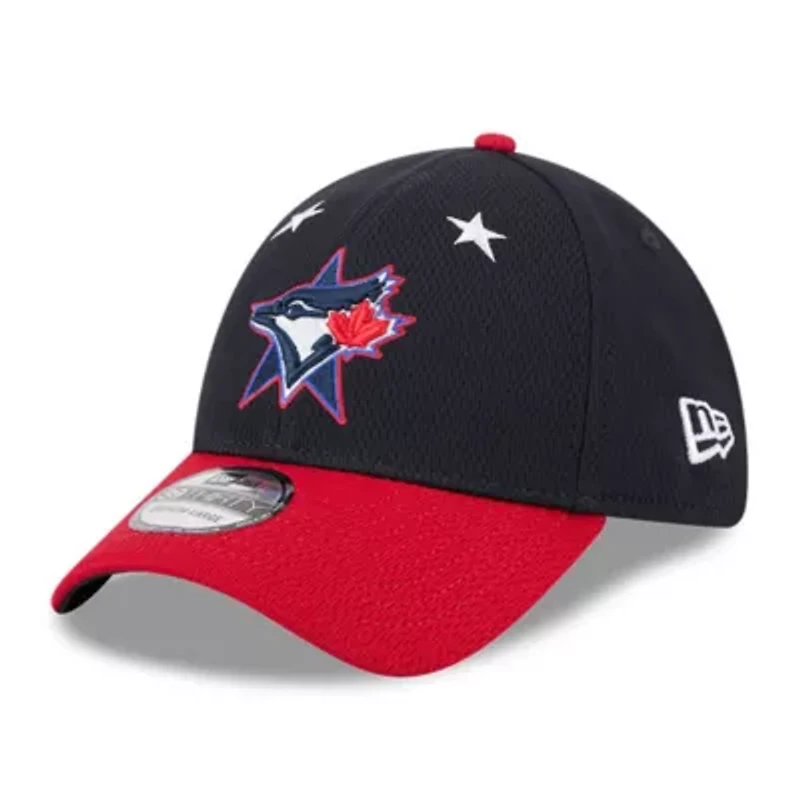 Toronto Blue Jays MLB Navy/Red 2025 All-Star Game Workout 39THIRTY Flex Hat