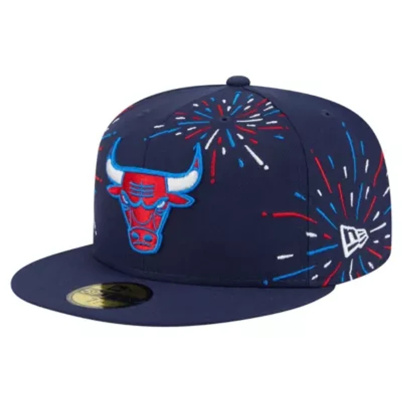 NBA Chicago Bulls Americana Fireworks 59FIFTY Fitted Hat