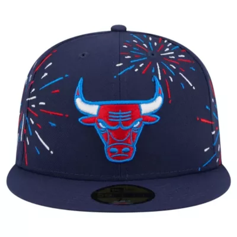 NBA Chicago Bulls Americana Fireworks 59FIFTY Fitted Hat