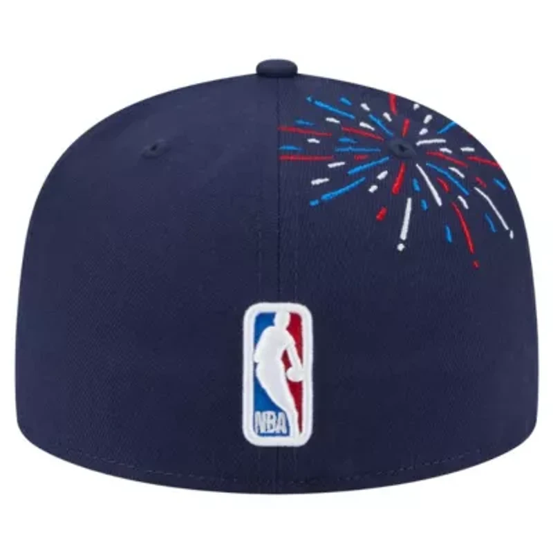 NBA Milwaukee Bucks Americana Fireworks 59FIFTY Fitted Hat