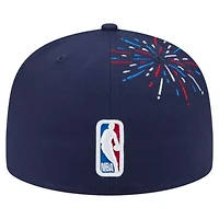 NBA Milwaukee Bucks Americana Fireworks 59FIFTY Fitted Hat