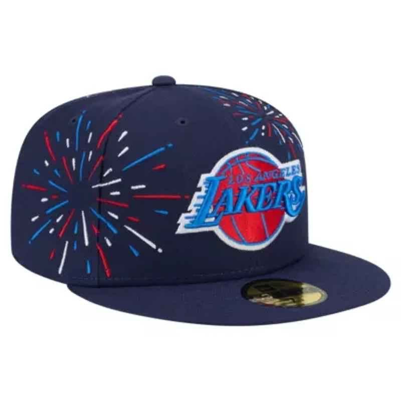 NBA Los Angeles Lakers Americana Fireworks 59FIFTY Fitted Hat