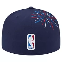 NBA Los Angeles Lakers Americana Fireworks 59FIFTY Fitted Hat