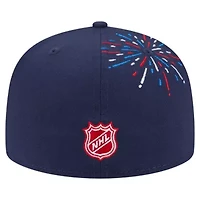 NHL Washington Capitals Americana Fireworks 59FIFTY Fitted Hat