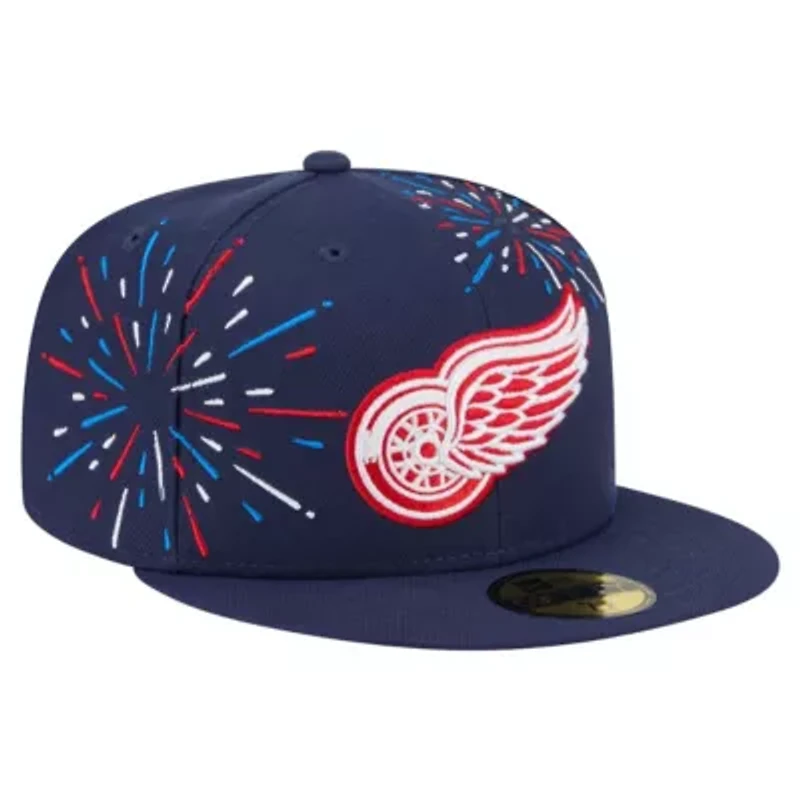 NHL Detroit Wings Americana Fireworks 59FIFTY Fitted Hat