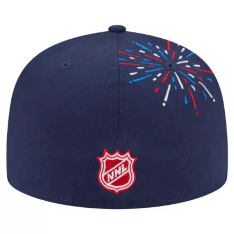 NHL Detroit Wings Americana Fireworks 59FIFTY Fitted Hat