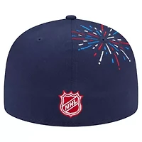 NHL Detroit Wings Americana Fireworks 59FIFTY Fitted Hat