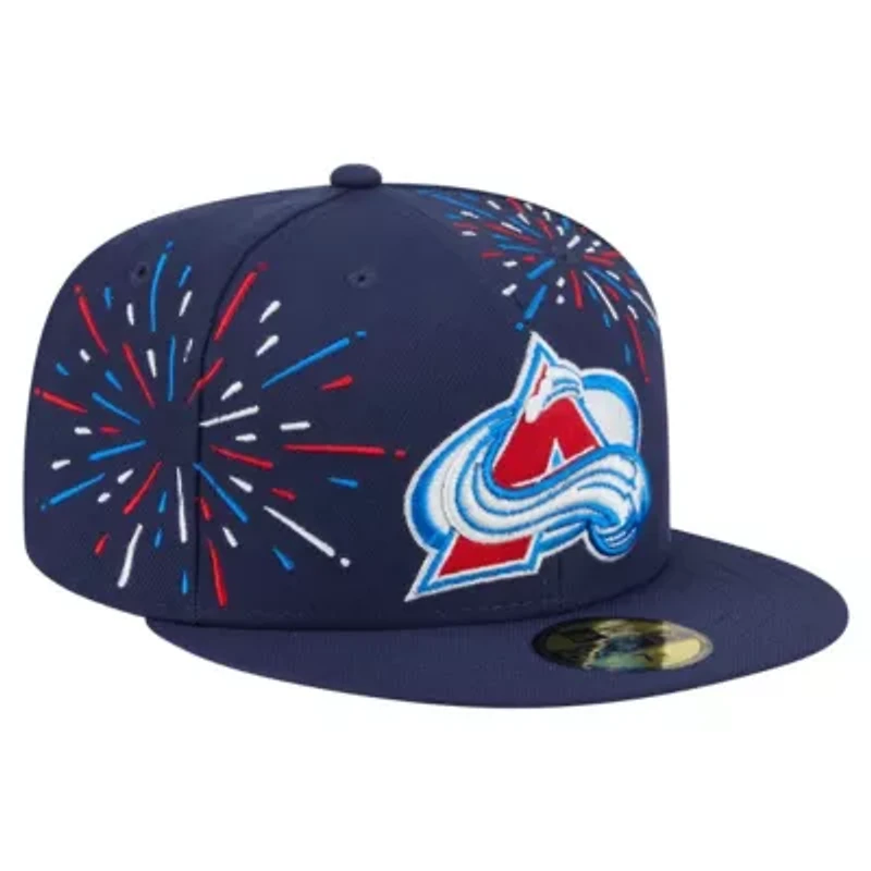 NHL Colorado Avalanche Americana Fireworks 59FIFTY Fitted Hat