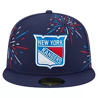 NHL New York Rangers Americana Fireworks 59FIFTY Fitted Hat