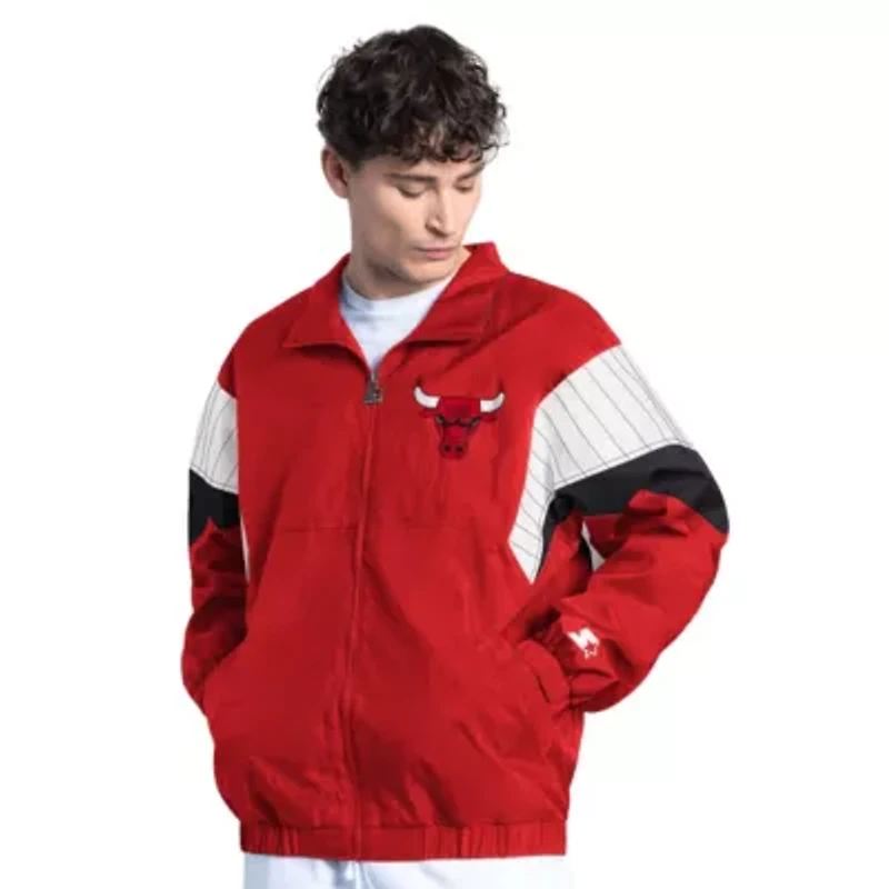 NBA Chicago Bulls Yard Line Full-Zip Jacket