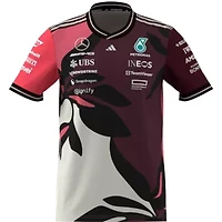 Formula 1 Dark Mercedes-AMG Petronas F1 Team 2025 Miami Grand Prix AEROREADY Driver Replica Jersey
