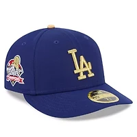MLB Los Angeles Dodgers 2025 Collection Low 59FIFTY Fitted Hat