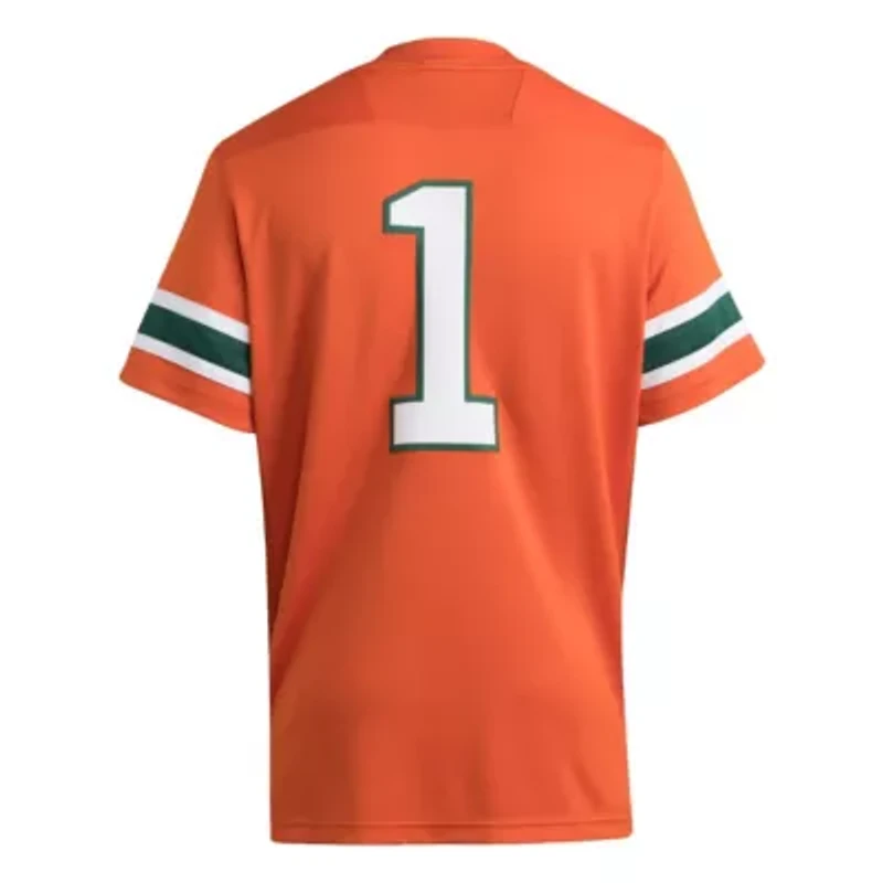 Miami (FL) Hurricanes NCAA #1 Premier Jersey