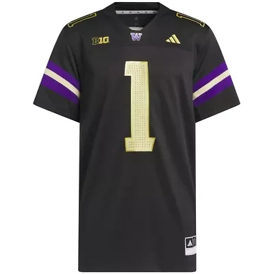 NCAA #1 Washington Huskies Premier Strategy Jersey