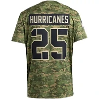 Miami (FL) Hurricanes NCAA #25 Honor & Support Premier Strategy Jersey