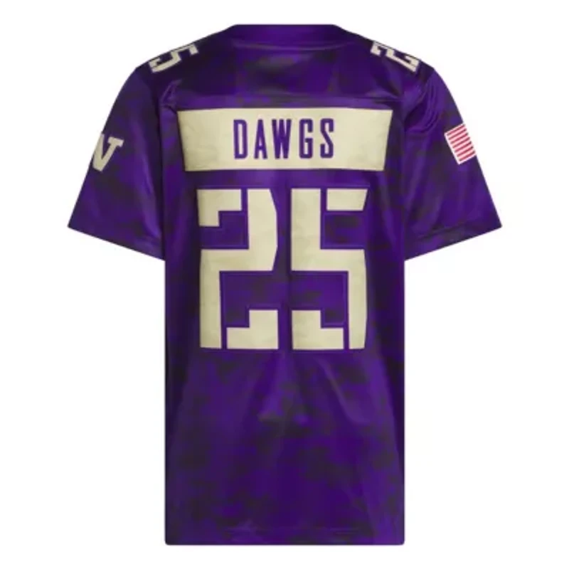 NCAA #25 Washington Huskies Honor & Support Premier Strategy Jersey