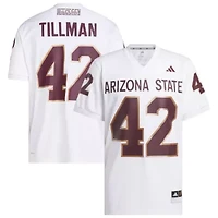 NCAA Pat Tillman #42 Arizona State Sun Devils Away Icon Premier Football Jersey