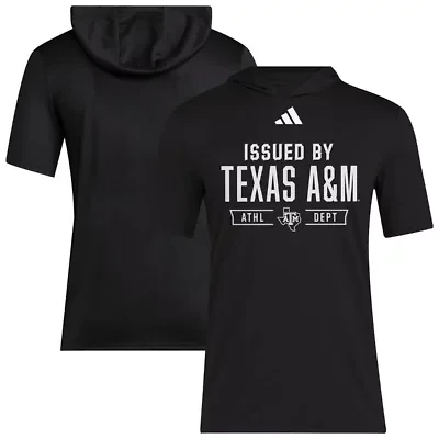 NCAA Texas A&M Aggies 2025 AREOREADY Sideline Training Hooded T-Shirt