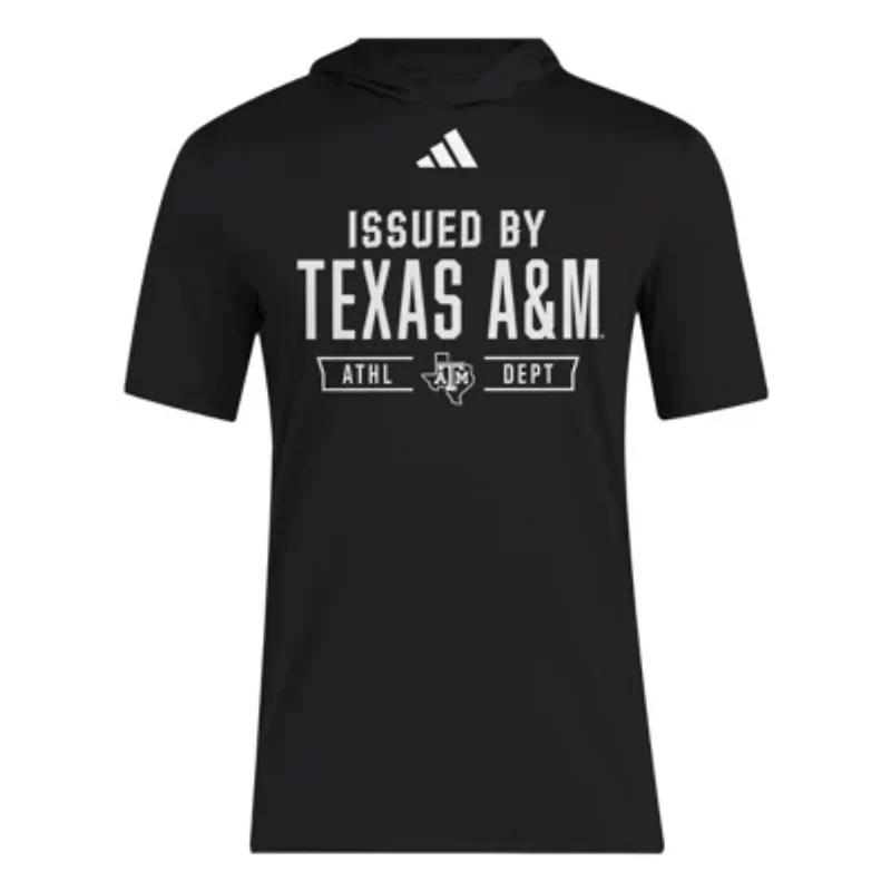 NCAA Texas A&M Aggies 2025 AREOREADY Sideline Training Hooded T-Shirt