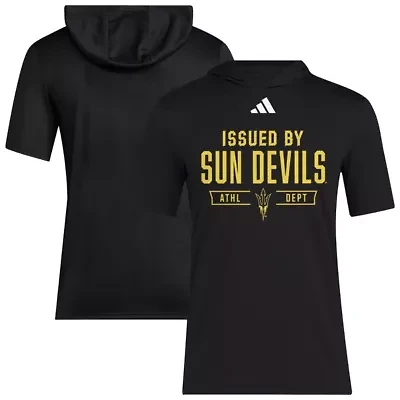 NCAA Arizona State Sun Devils 2025 AREOREADY Sideline Training Hooded T-Shirt