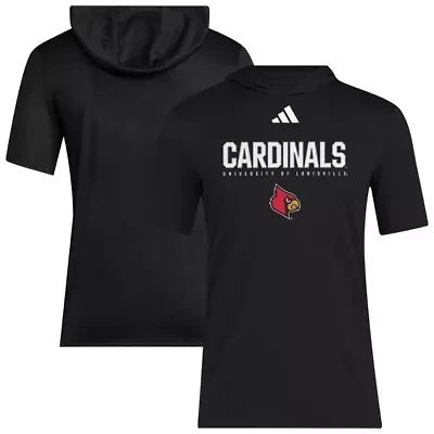 NCAA Louisville Cardinals 2025 AREOREADY Sideline Training Hooded T-Shirt