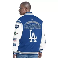 MLB Los Angeles Dodgers Recruit Commemorative Full-Snap Varsity Jacket