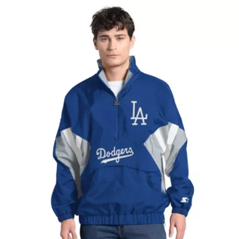 MLB Los Angeles Dodgers Cooperstown Chief Half-Zip Pullover