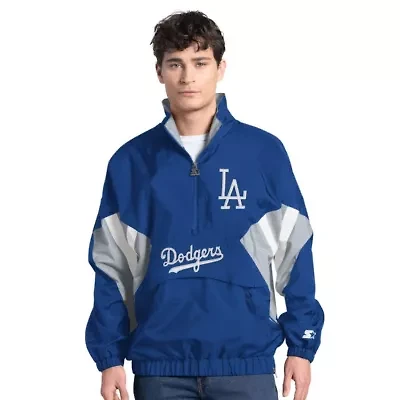 MLB Los Angeles Dodgers Cooperstown Chief Half-Zip Pullover