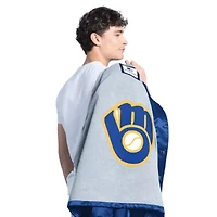 MLB Milwaukee Brewers Cooperstown Collection Point Man Full-Snap Coaches Jacket