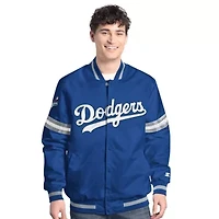 MLB Los Angeles Dodgers Scout Full-Snap Varsity Jacket