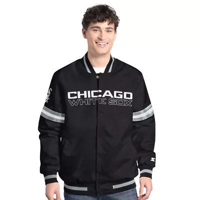 Chicago White Sox MLB Scout Full-Snap Varsity Jacket