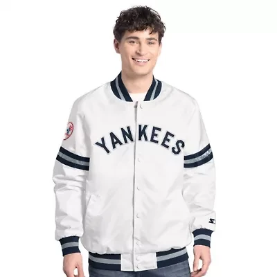 MLB New York Yankees Cooperstown Scout Full-Snap Varsity Jacket
