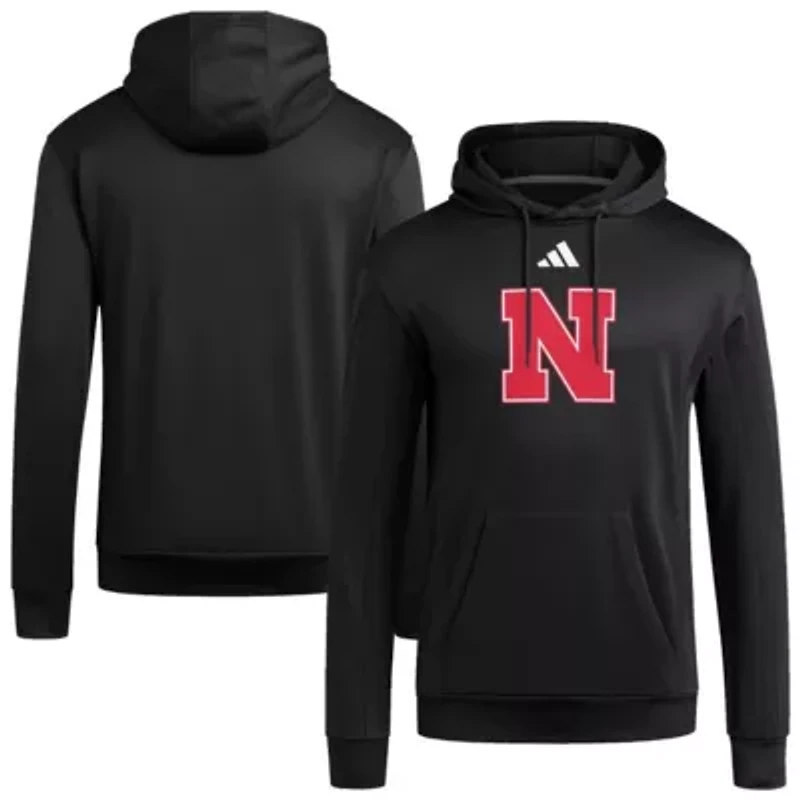 NCAA Nebraska Huskers Locker Logo Fleece Pullover Hoodie