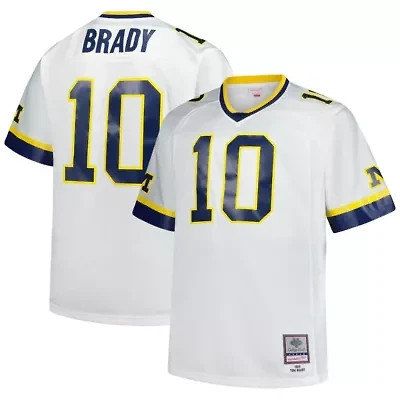 NCAA Tom Brady Michigan Wolverines Big & Tall 1999 Legacy Jersey