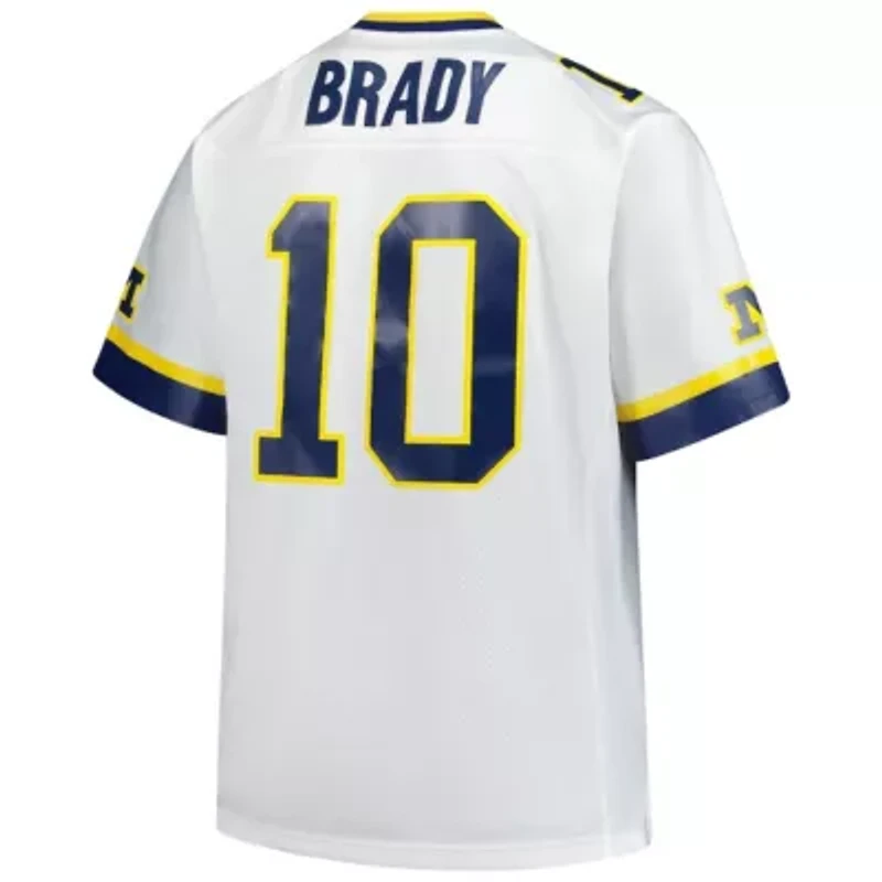 NCAA Tom Brady Michigan Wolverines Big & Tall 1999 Legacy Jersey